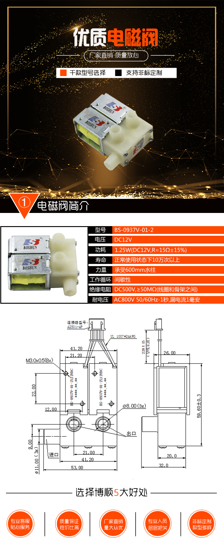 咖啡機電磁閥